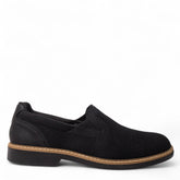 Italian Men Black Cloth Shoes #4974